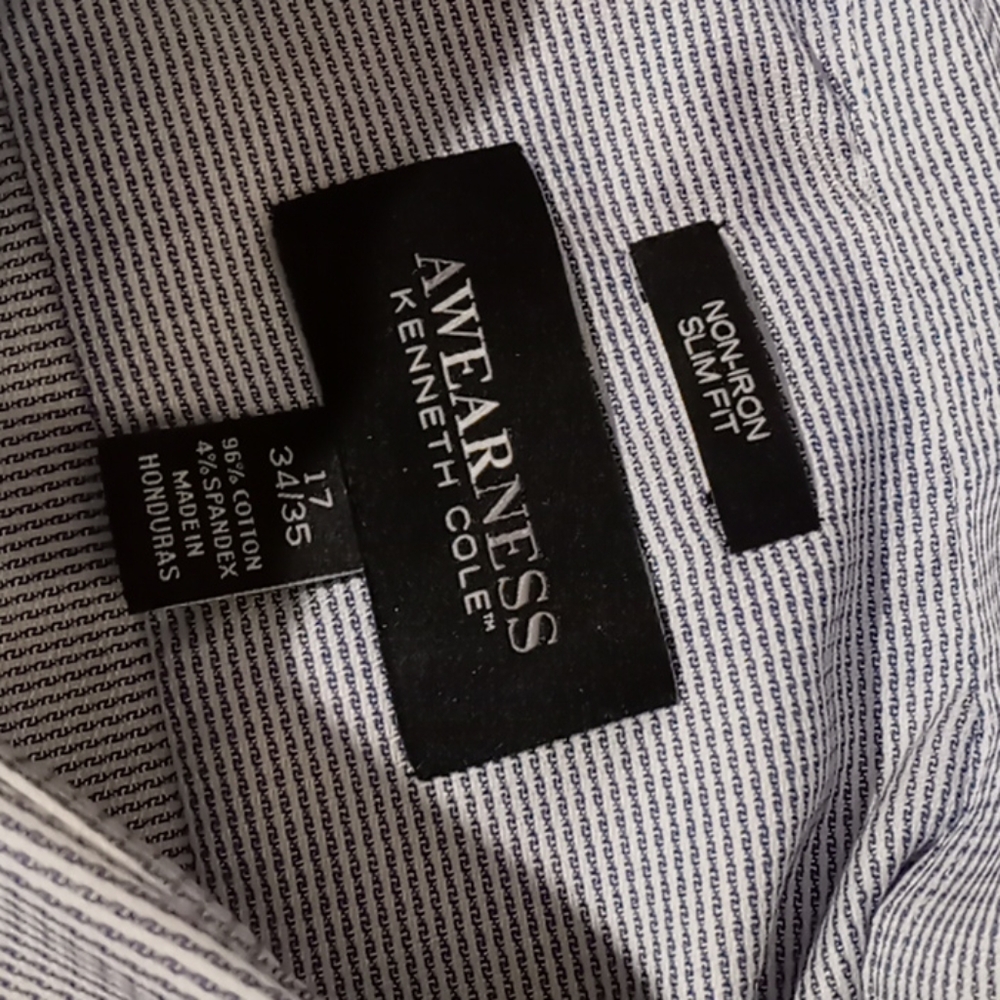 Awearness by kennith cole button down dress shirt